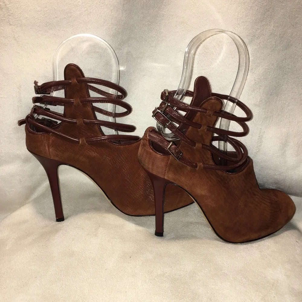 Camilla Skovgaard Leather Strap Heels - Picture 5 of 8